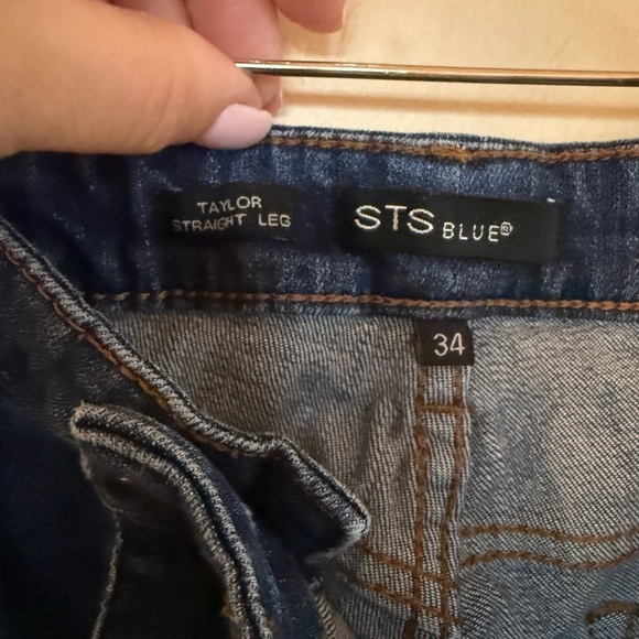 STS Blue Women's Boot Cut Jeans - Dark Blue Sz.34 - Picture 5 of 6
